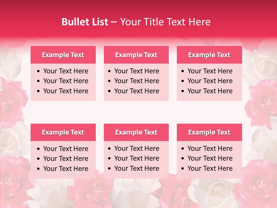 Space Floral Freshness PowerPoint Template