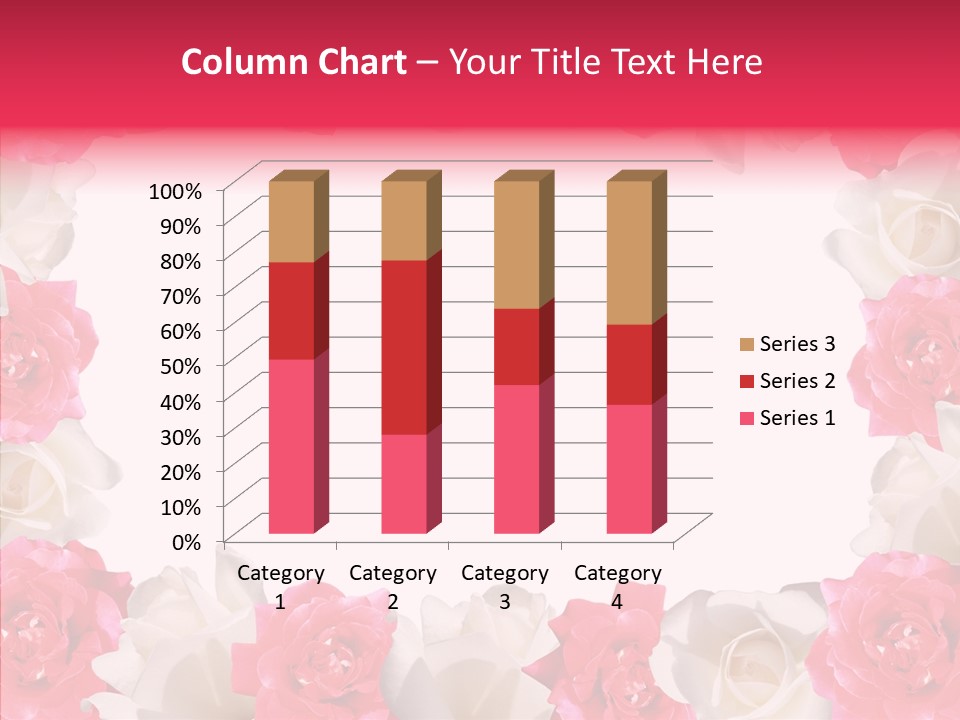 Space Floral Freshness PowerPoint Template