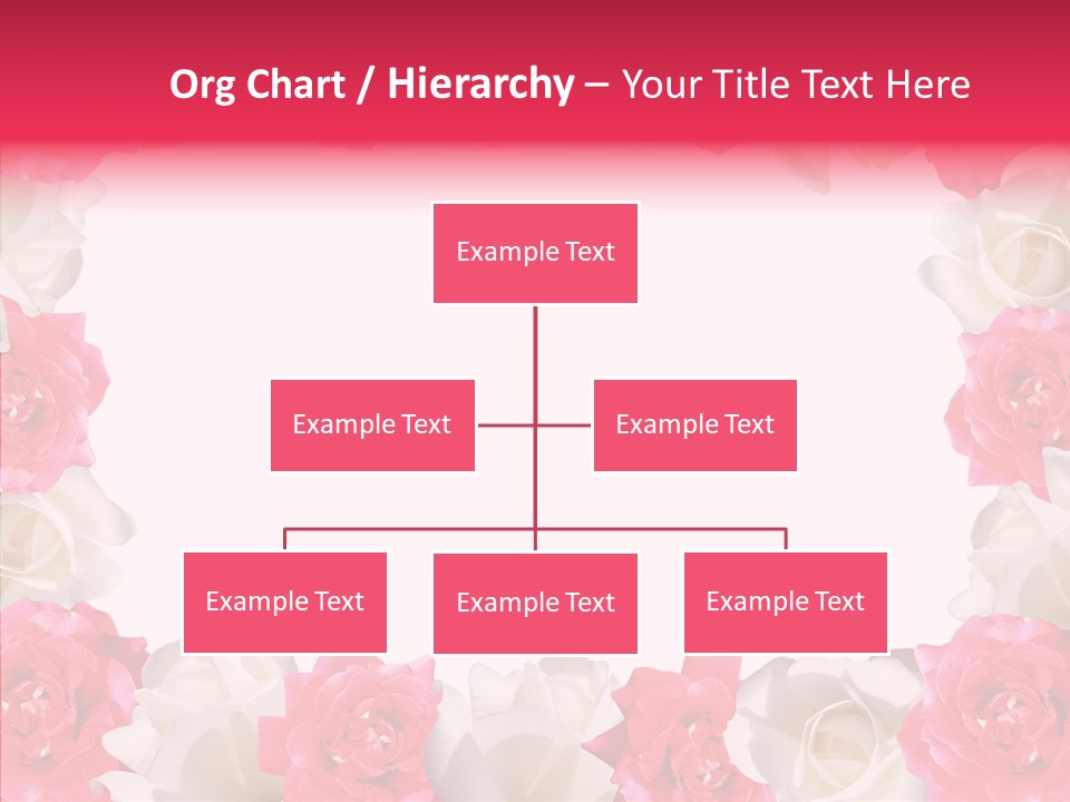 Space Floral Freshness PowerPoint Template