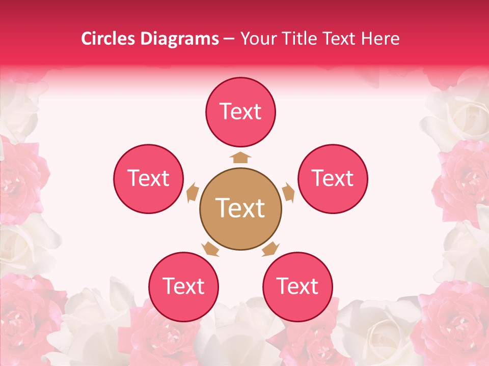 Space Floral Freshness PowerPoint Template