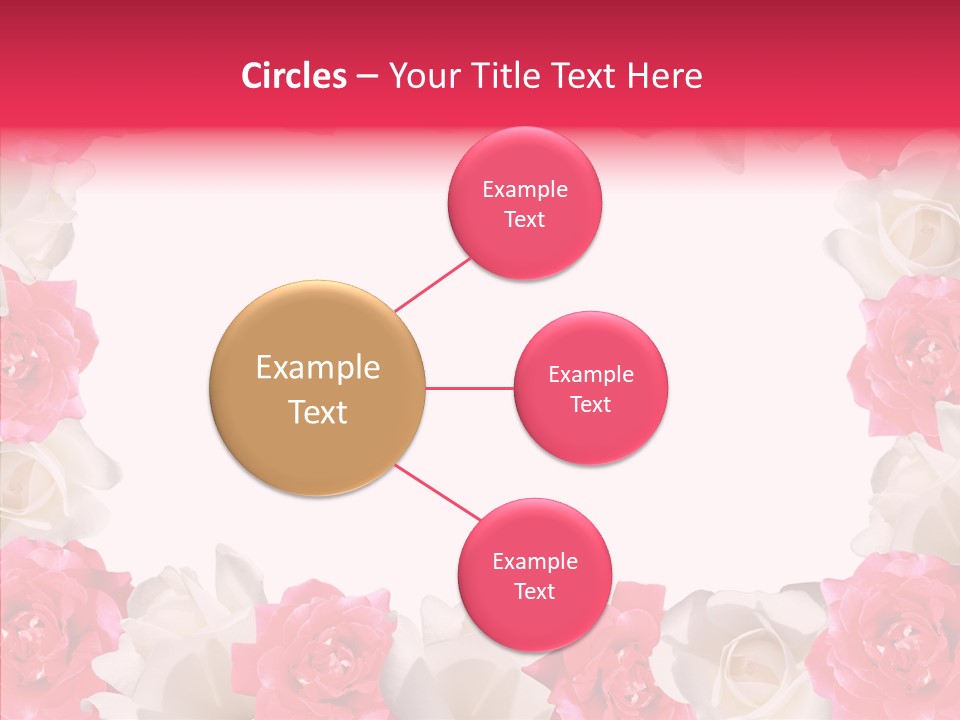 Space Floral Freshness PowerPoint Template