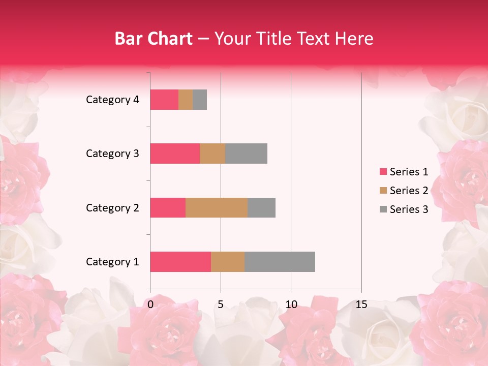 Space Floral Freshness PowerPoint Template