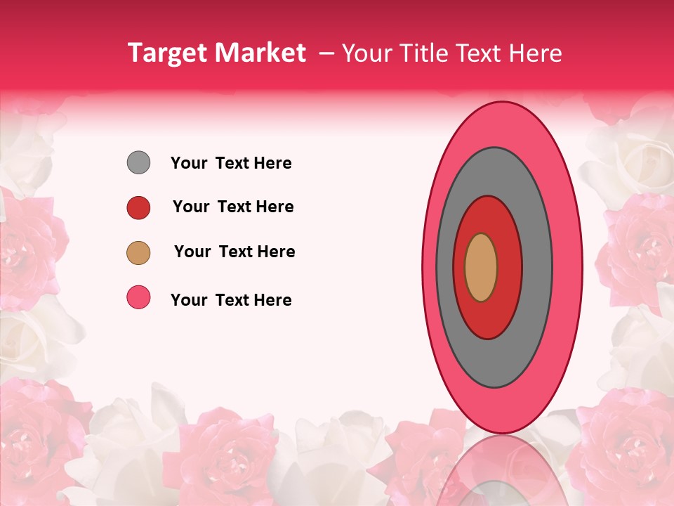 Space Floral Freshness PowerPoint Template