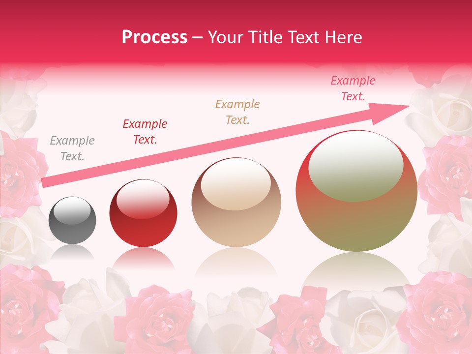 Space Floral Freshness PowerPoint Template