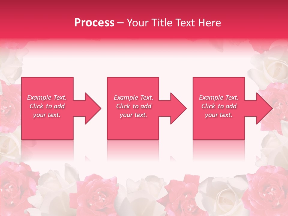 Space Floral Freshness PowerPoint Template