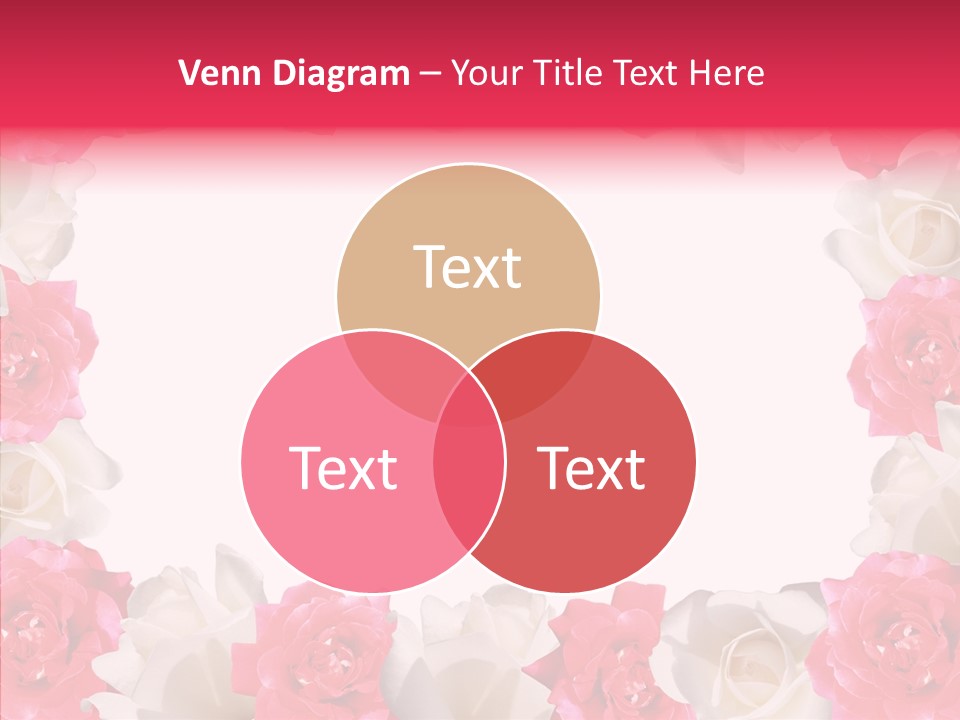 Space Floral Freshness PowerPoint Template