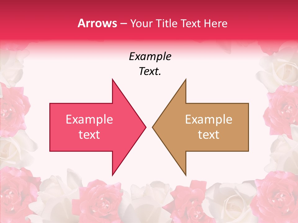 Space Floral Freshness PowerPoint Template