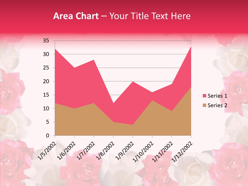 Space Floral Freshness PowerPoint Template