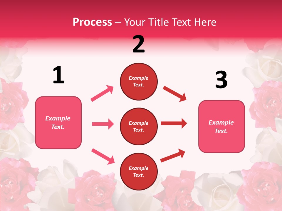 Space Floral Freshness PowerPoint Template