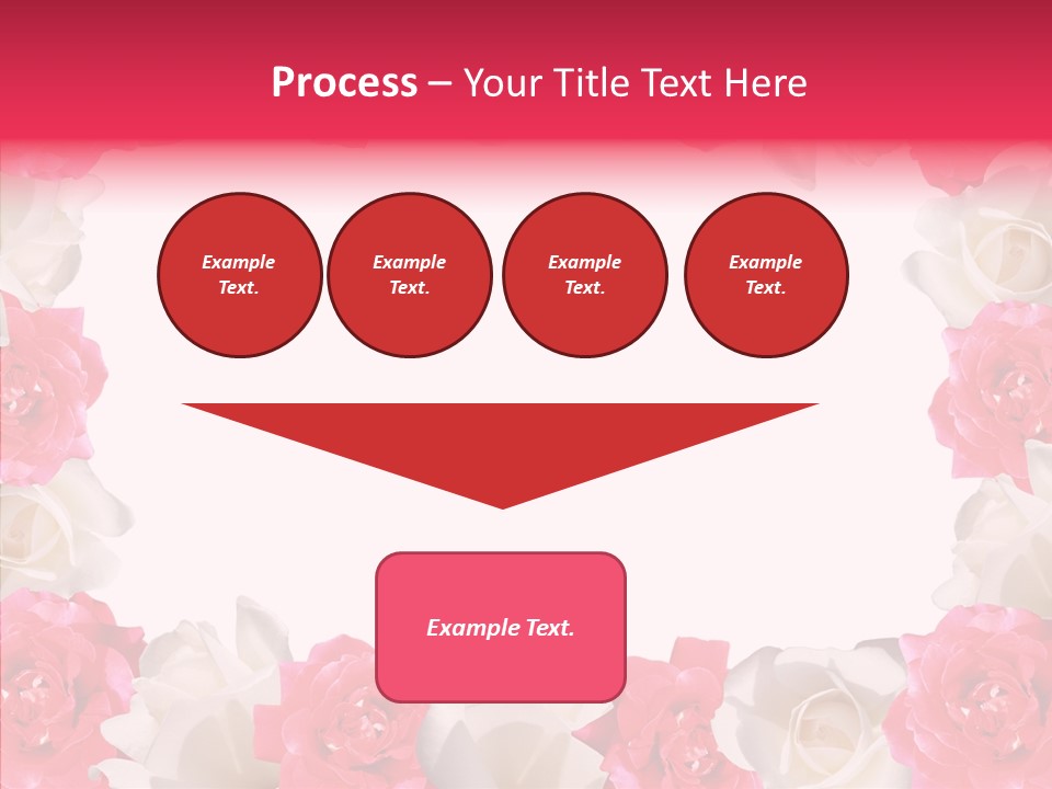 Space Floral Freshness PowerPoint Template