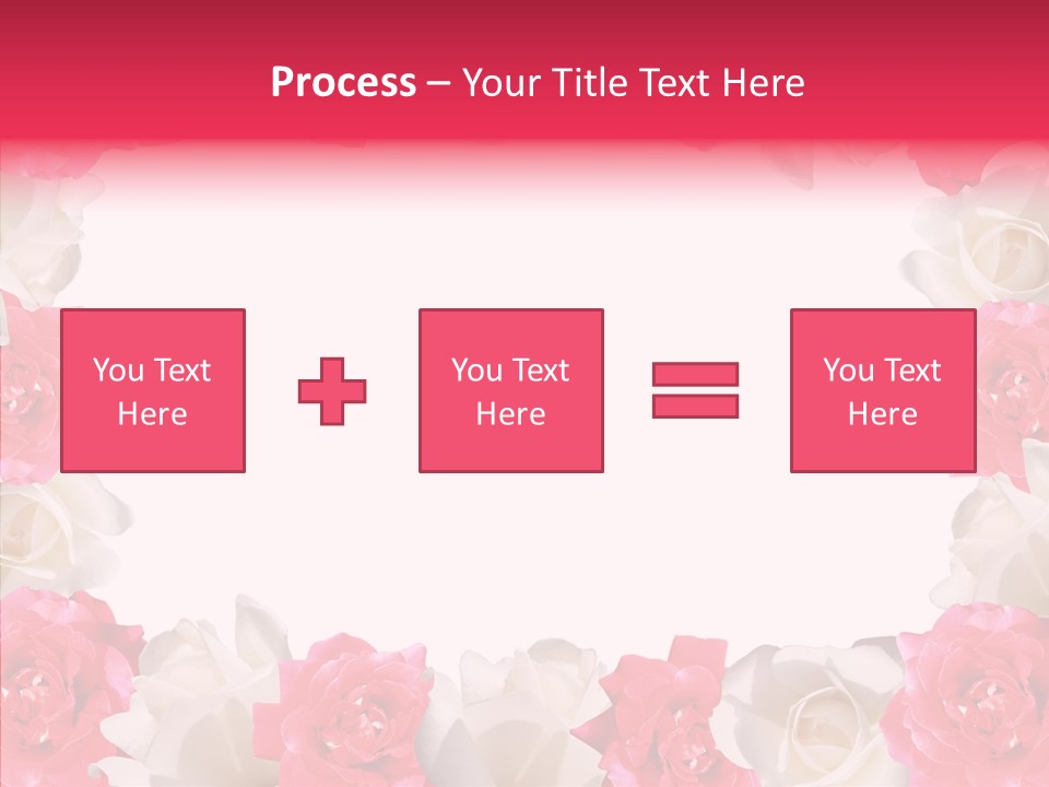Space Floral Freshness PowerPoint Template