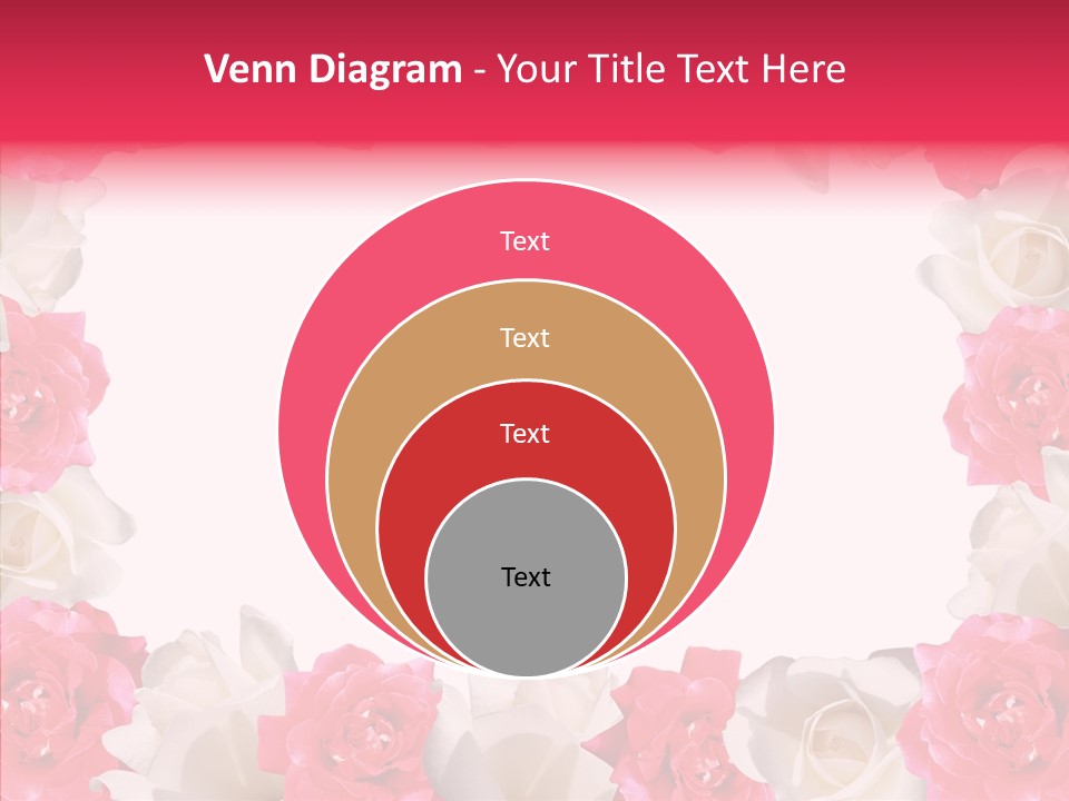 Space Floral Freshness PowerPoint Template