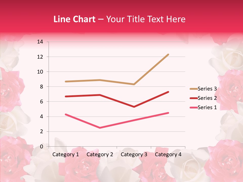 Space Floral Freshness PowerPoint Template