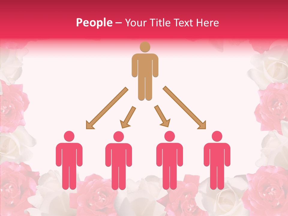 Space Floral Freshness PowerPoint Template