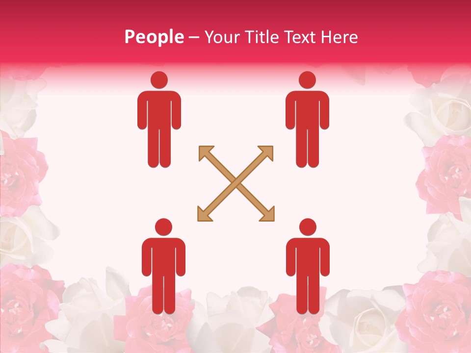 Space Floral Freshness PowerPoint Template