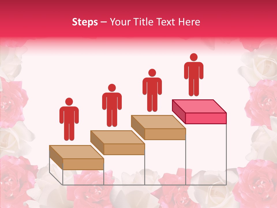 Space Floral Freshness PowerPoint Template