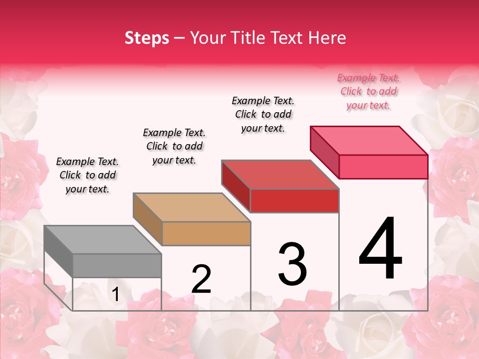 Space Floral Freshness PowerPoint Template