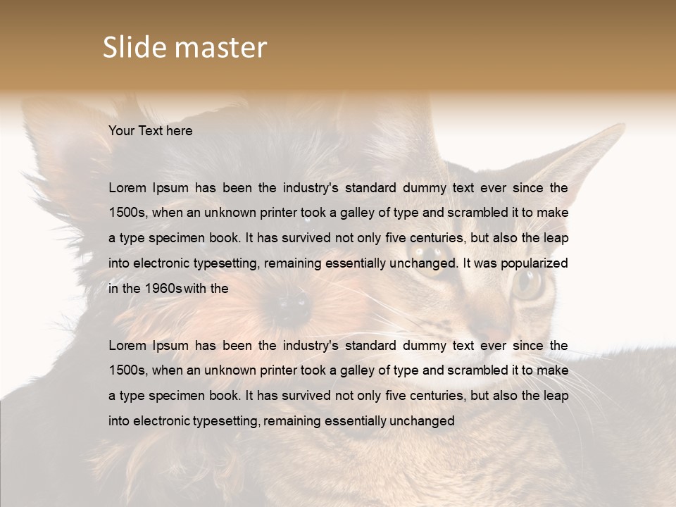 Beautiful Tiny Cute PowerPoint Template