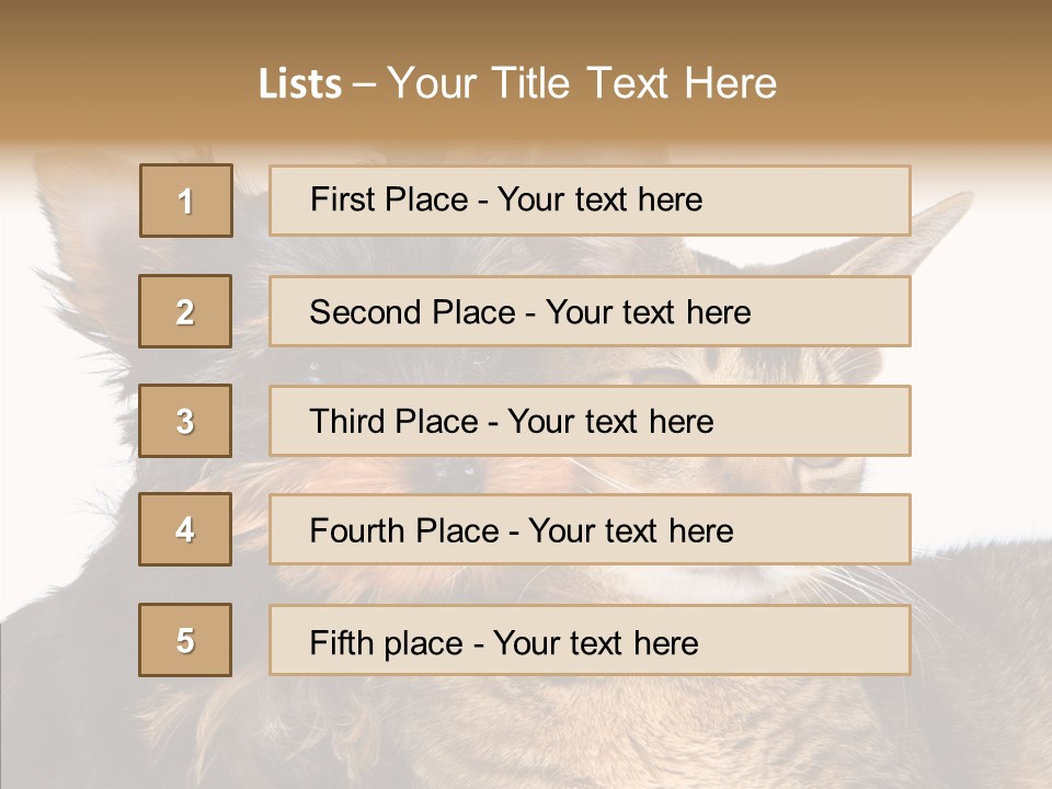 Beautiful Tiny Cute PowerPoint Template