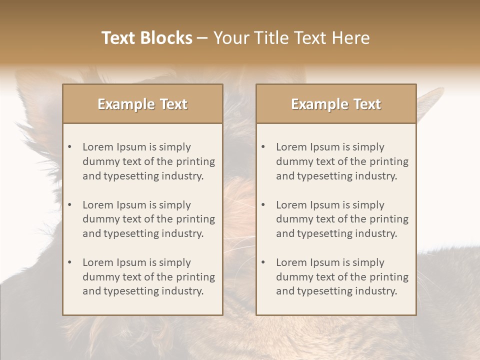 Beautiful Tiny Cute PowerPoint Template