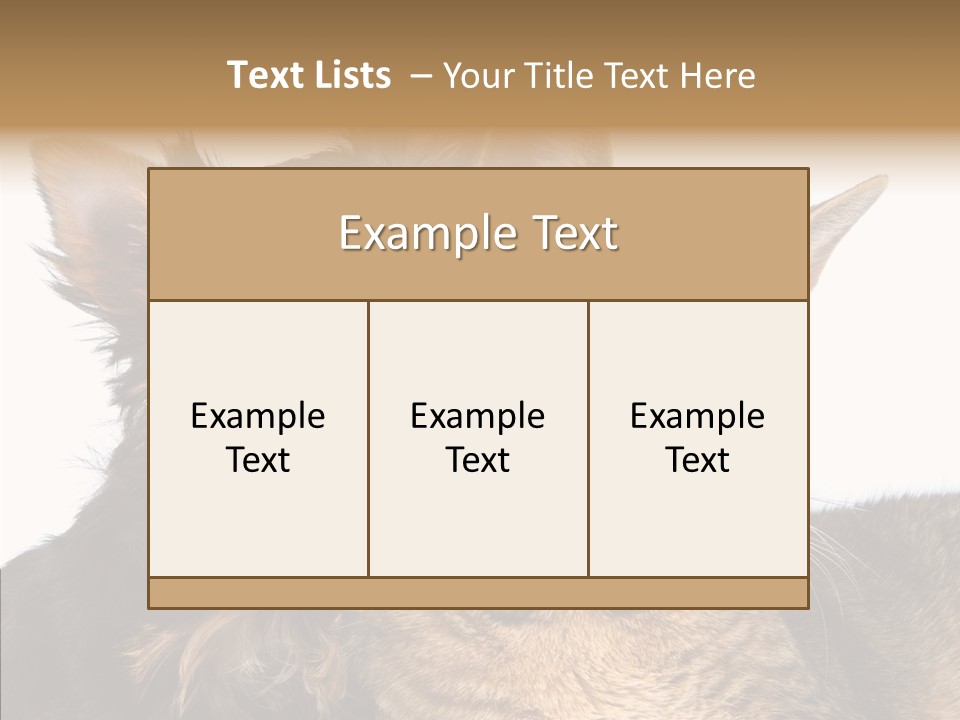 Beautiful Tiny Cute PowerPoint Template