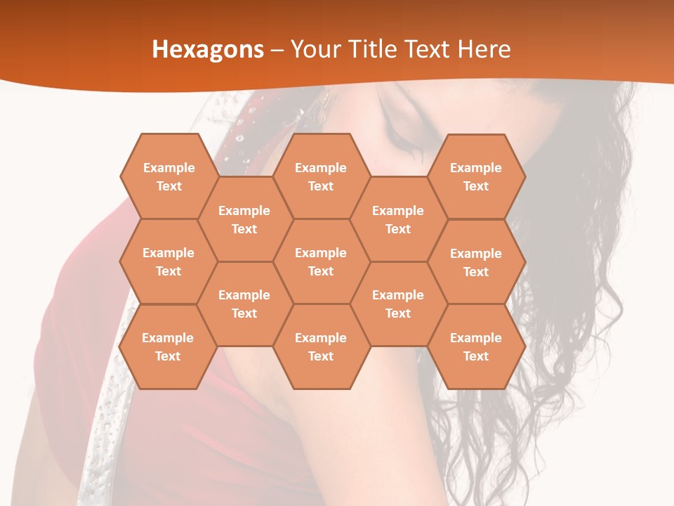 Portrait Young Costume PowerPoint Template