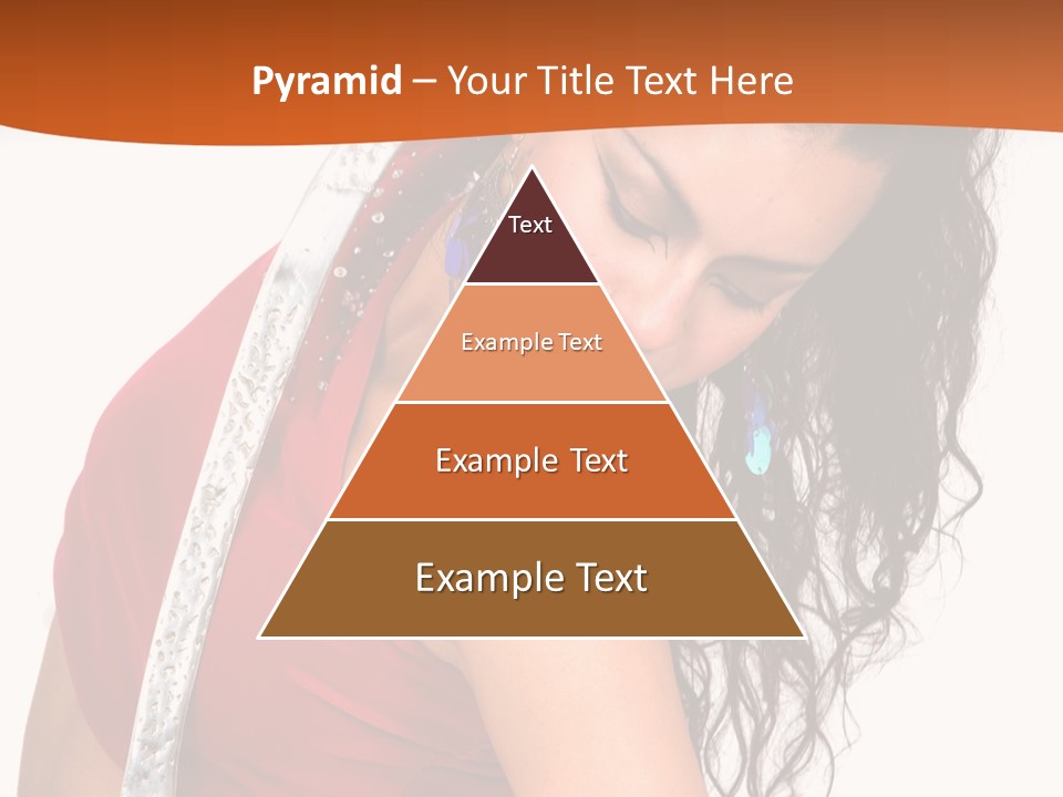 Portrait Young Costume PowerPoint Template