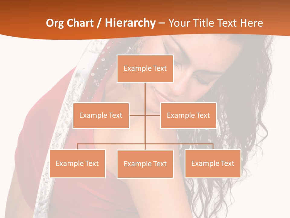 Portrait Young Costume PowerPoint Template