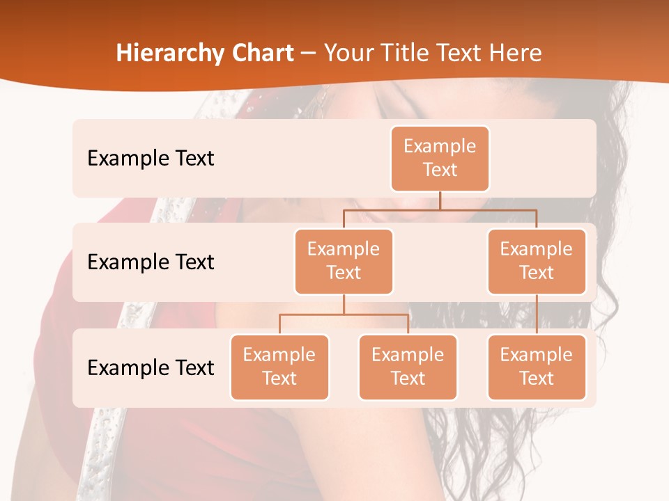 Portrait Young Costume PowerPoint Template