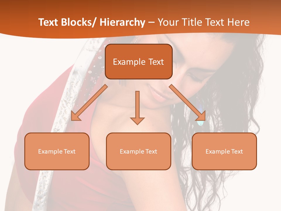 Portrait Young Costume PowerPoint Template