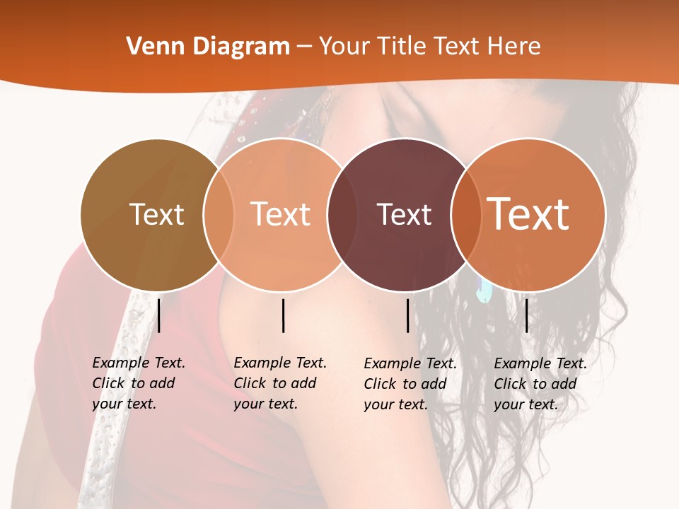 Portrait Young Costume PowerPoint Template