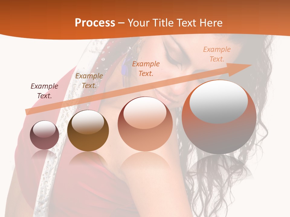 Portrait Young Costume PowerPoint Template