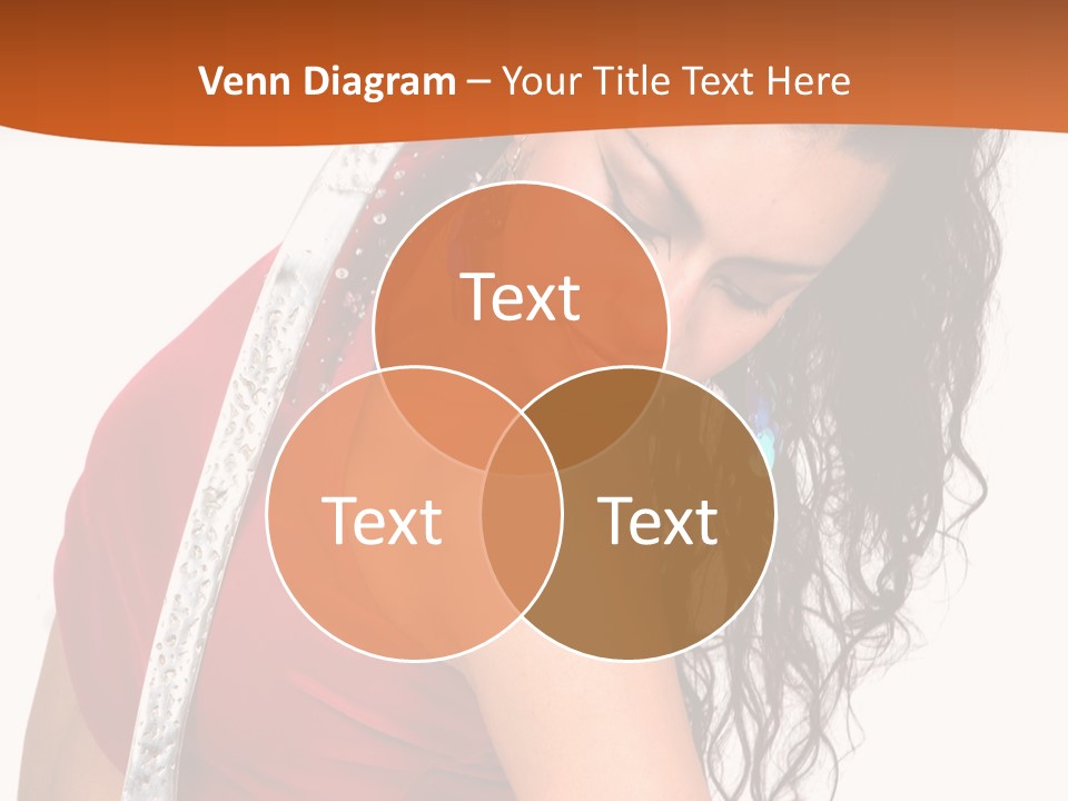 Portrait Young Costume PowerPoint Template