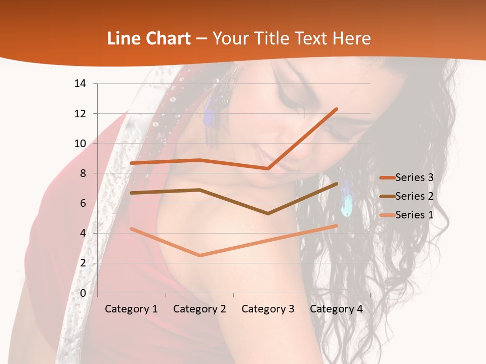 Portrait Young Costume PowerPoint Template