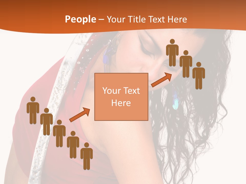 Portrait Young Costume PowerPoint Template