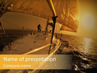 Action Sunrise Relax PowerPoint Template