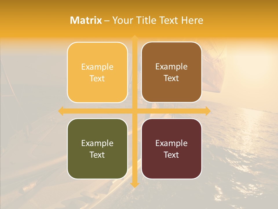 Action Sunrise Relax PowerPoint Template