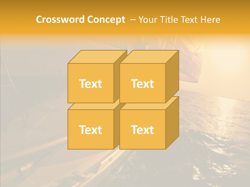 Action Sunrise Relax PowerPoint Template