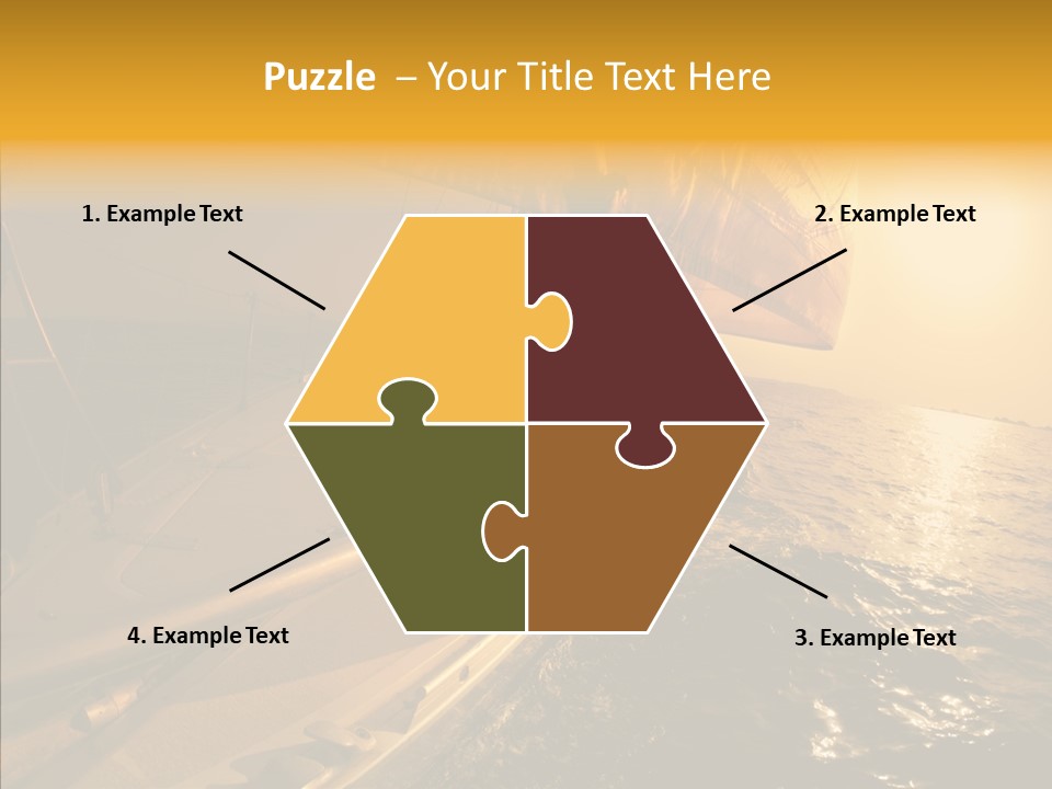 Action Sunrise Relax PowerPoint Template