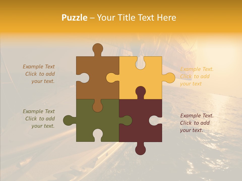 Action Sunrise Relax PowerPoint Template