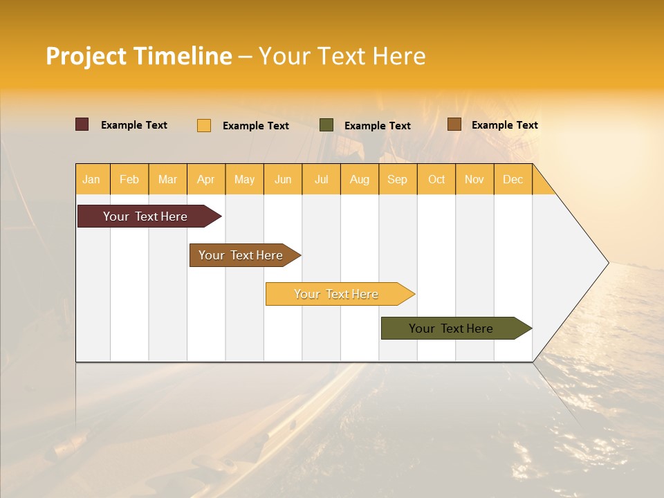 Action Sunrise Relax PowerPoint Template