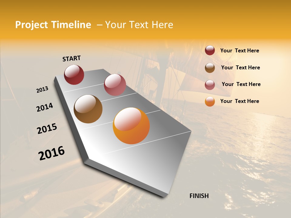 Action Sunrise Relax PowerPoint Template