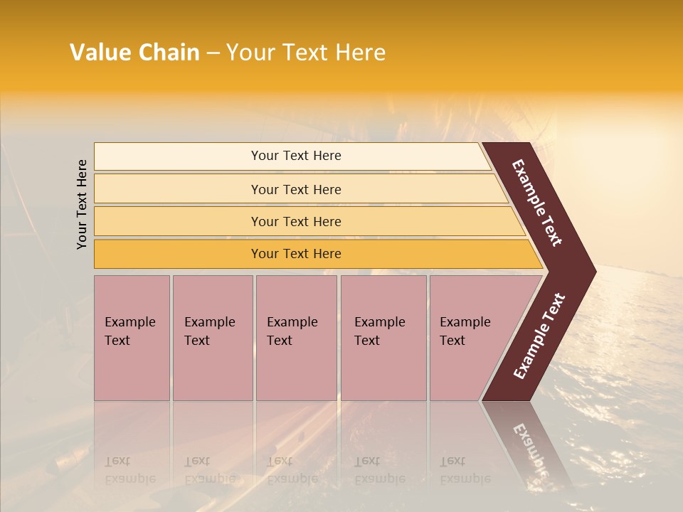 Action Sunrise Relax PowerPoint Template