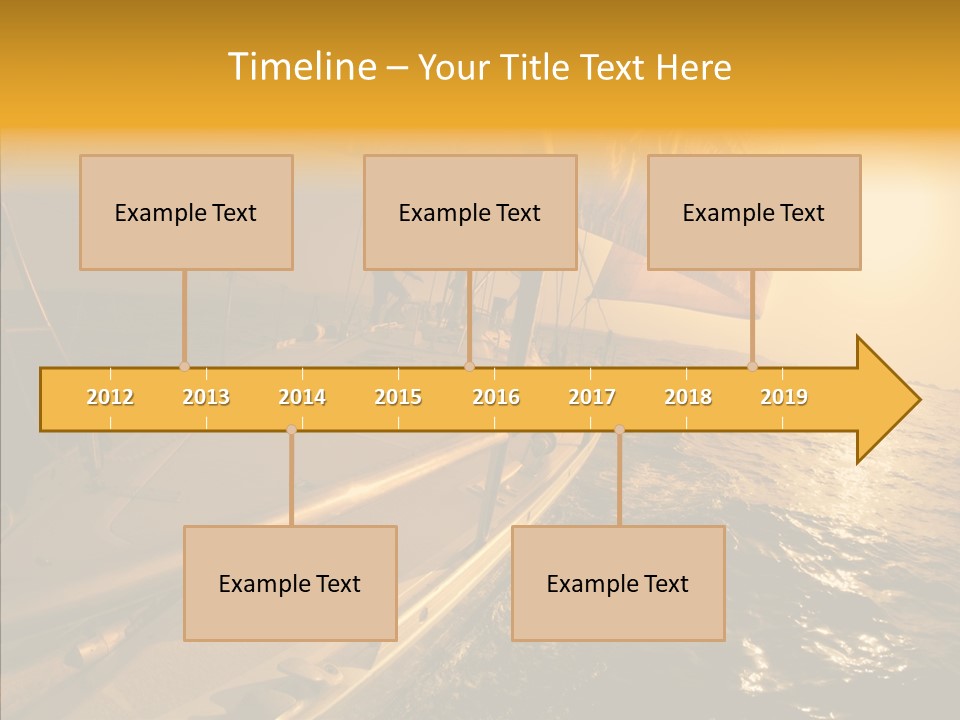 Action Sunrise Relax PowerPoint Template