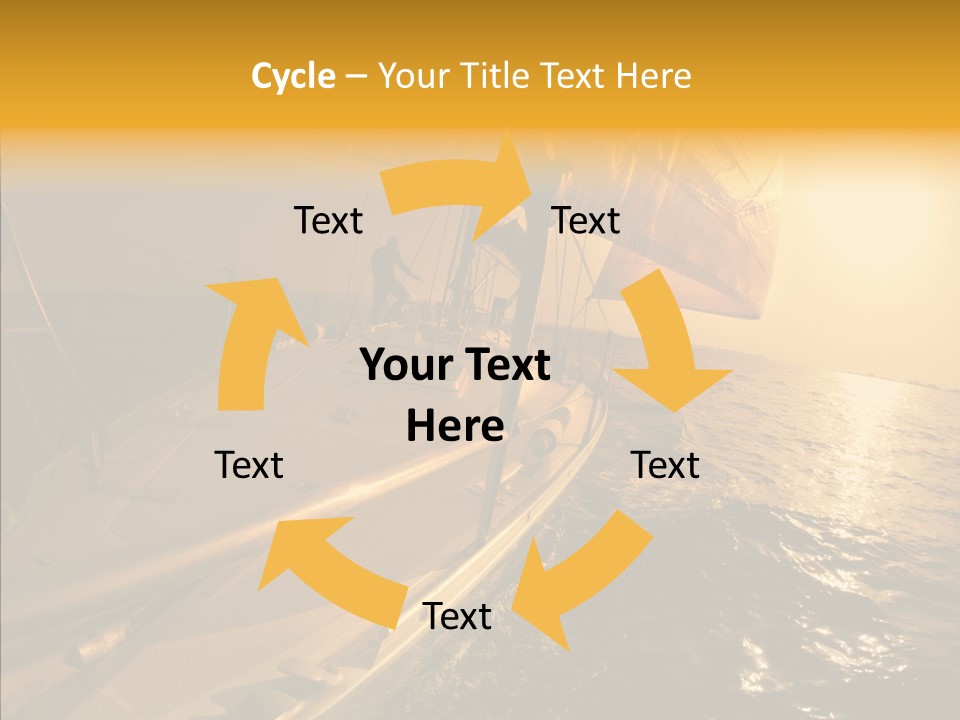 Action Sunrise Relax PowerPoint Template
