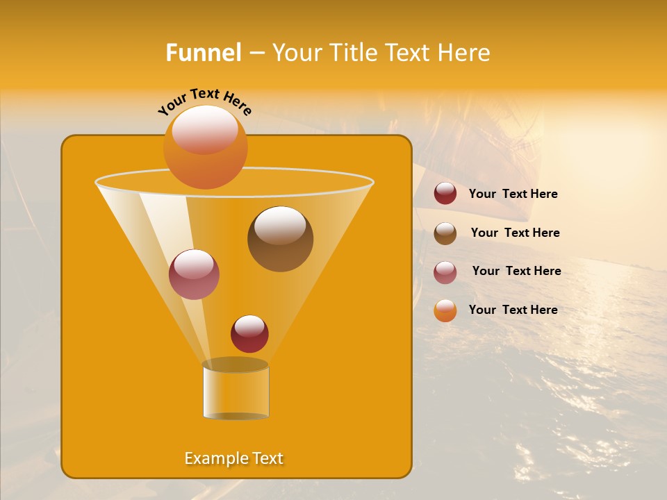 Action Sunrise Relax PowerPoint Template