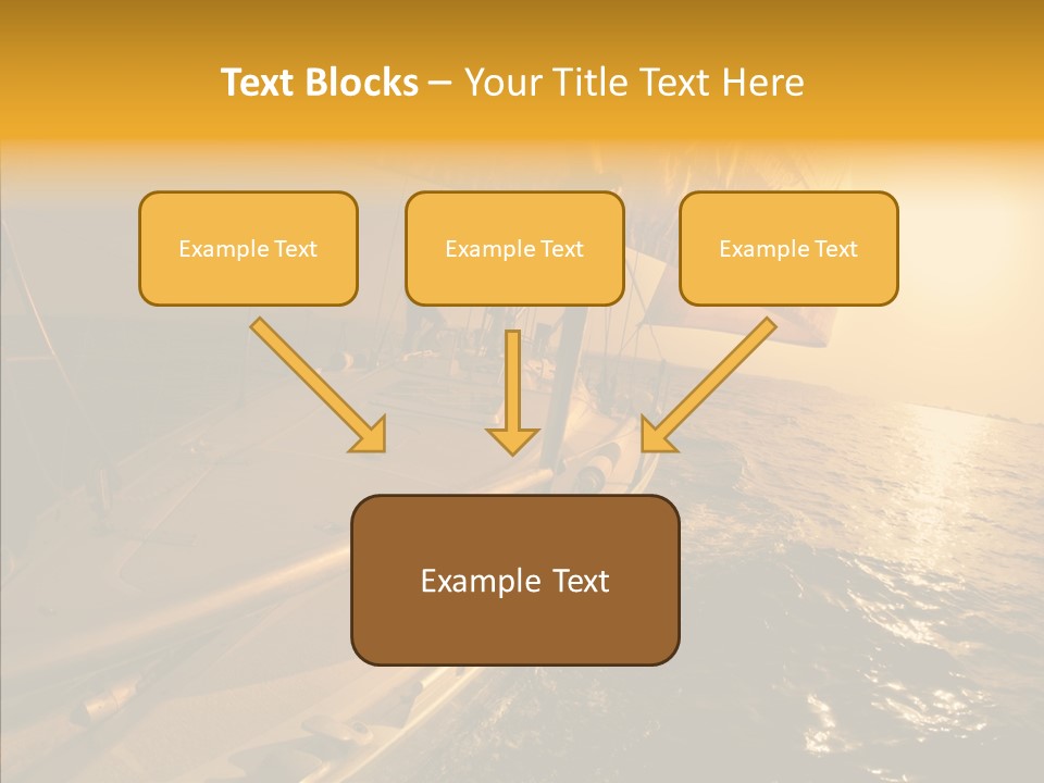 Action Sunrise Relax PowerPoint Template