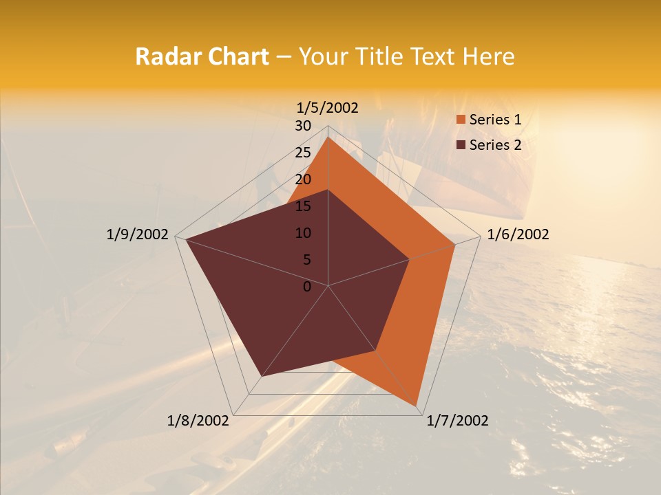 Action Sunrise Relax PowerPoint Template