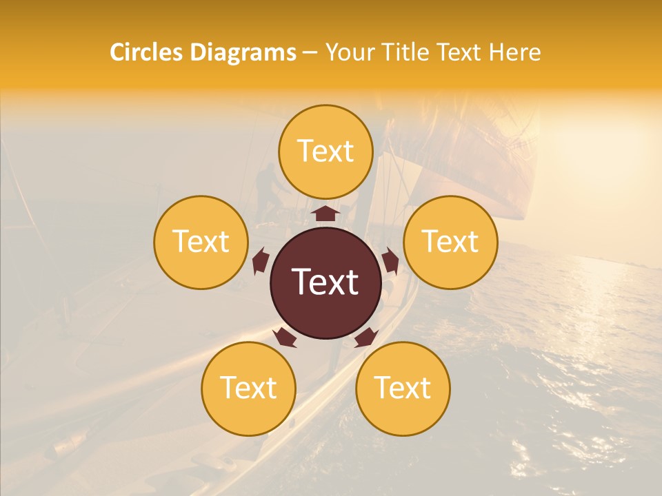 Action Sunrise Relax PowerPoint Template