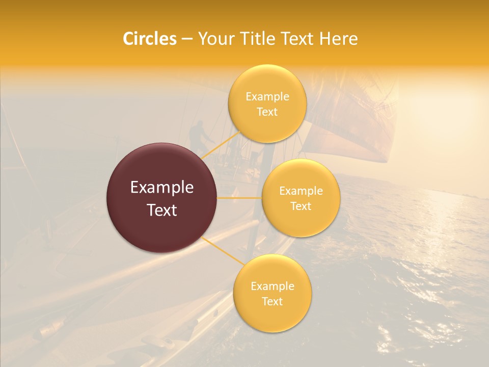 Action Sunrise Relax PowerPoint Template